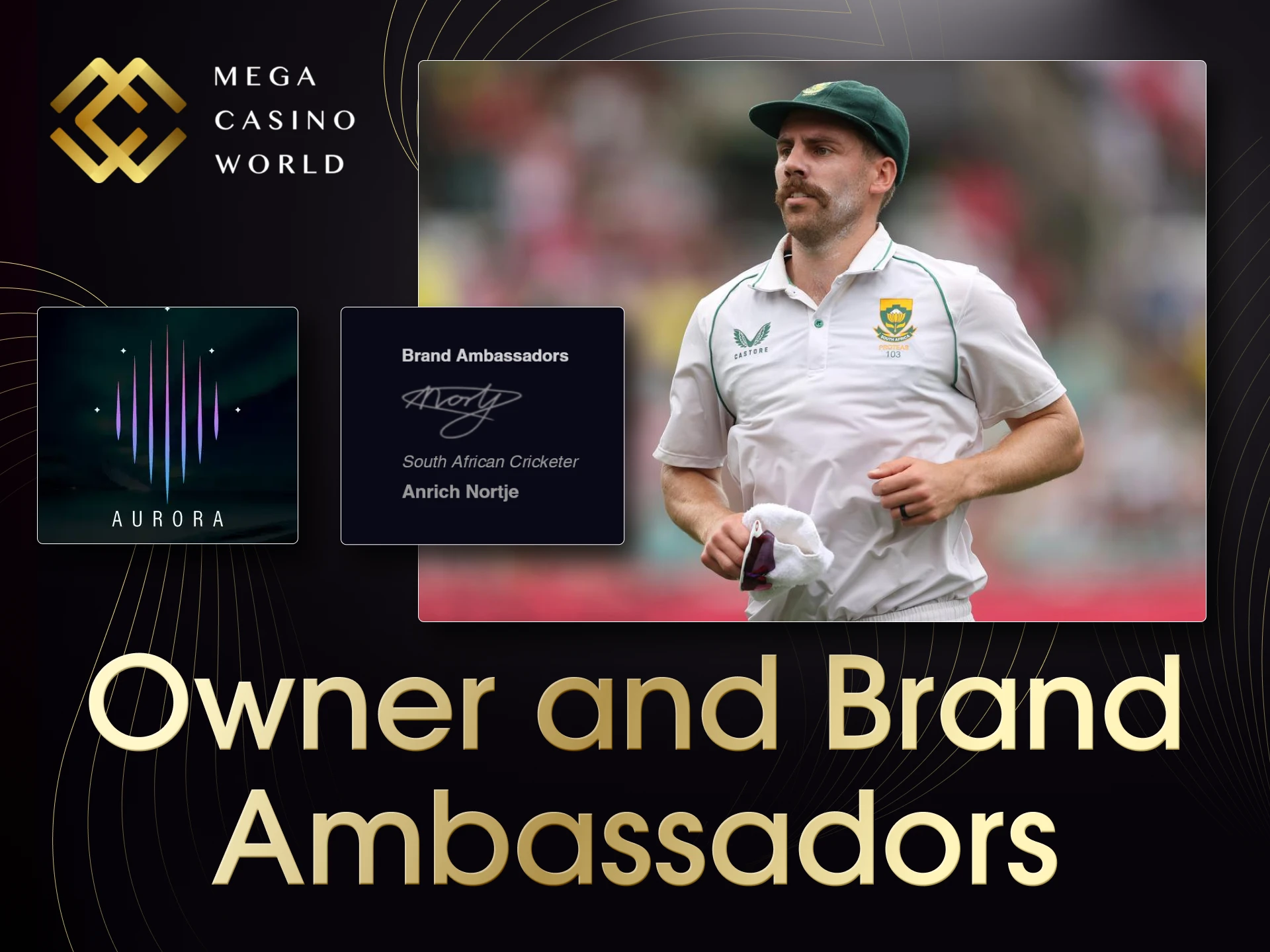 Famous and trusted sportsmen and actors are the MCW brand ambassadors.