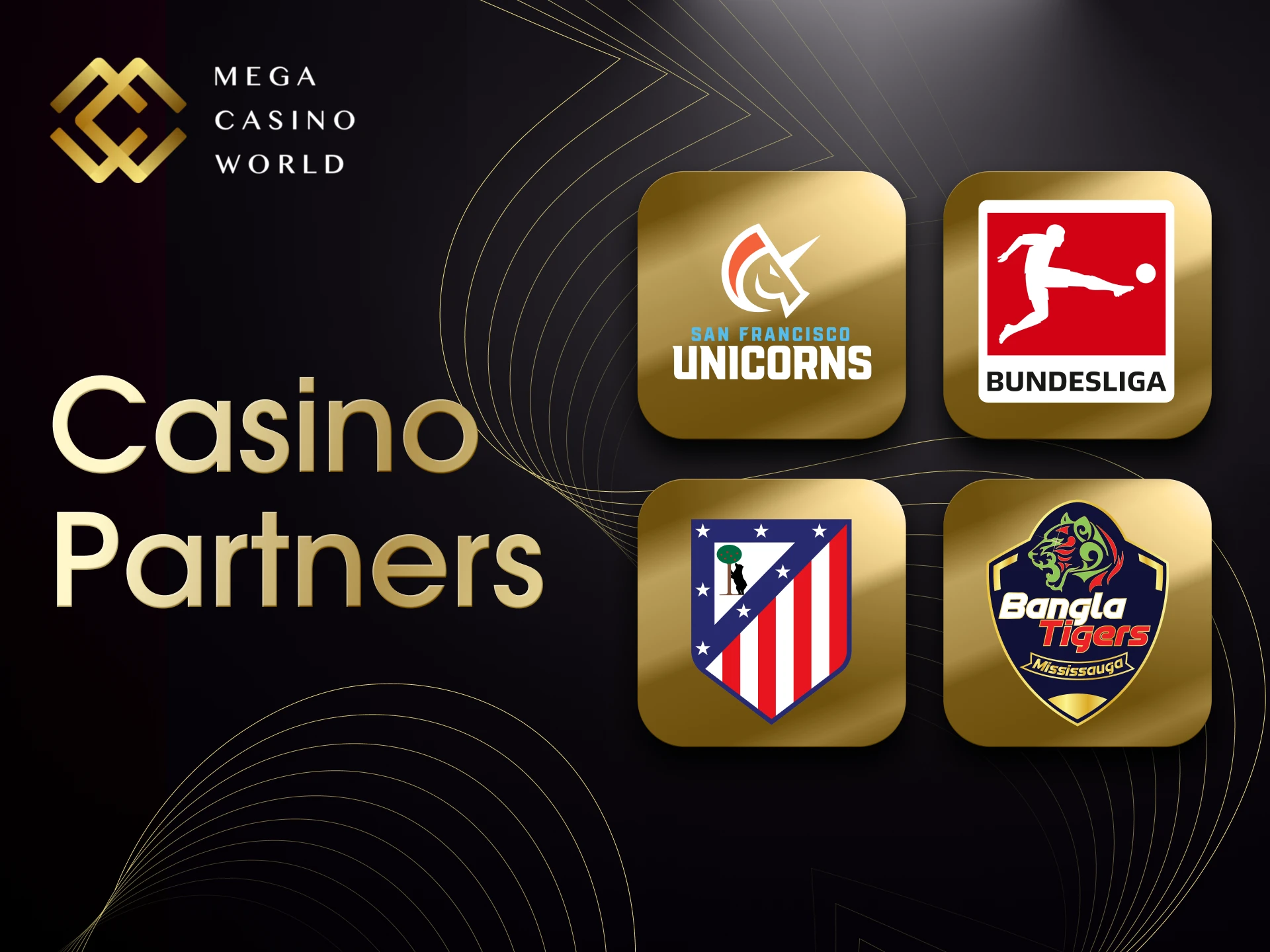 MCW partners with the world's best sports organizations.