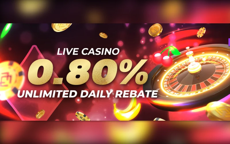 Casino Unlimited Daily Rebate bonus from the MCW.