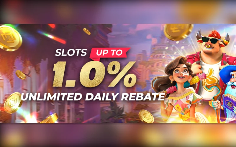 Slots Unlimited Rebate bonus from the MCW.