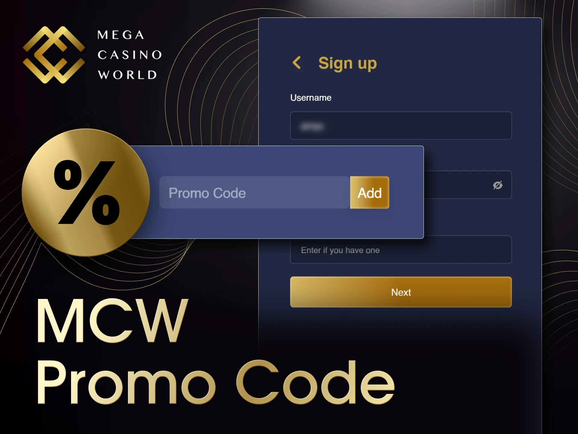 Use Mega Casino World promo codes to access exclusive bonuses.