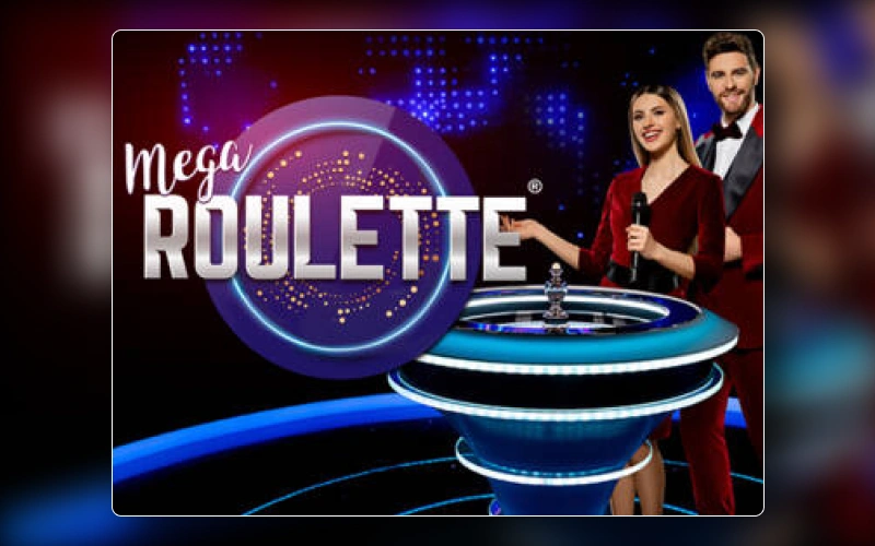 Mega Roulette game at Mega Casino World.