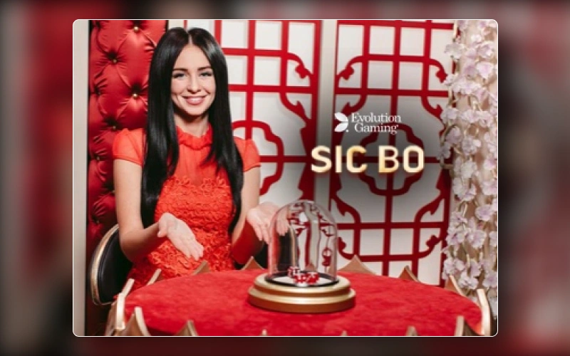 Sic Bo game at Mega Casino World.