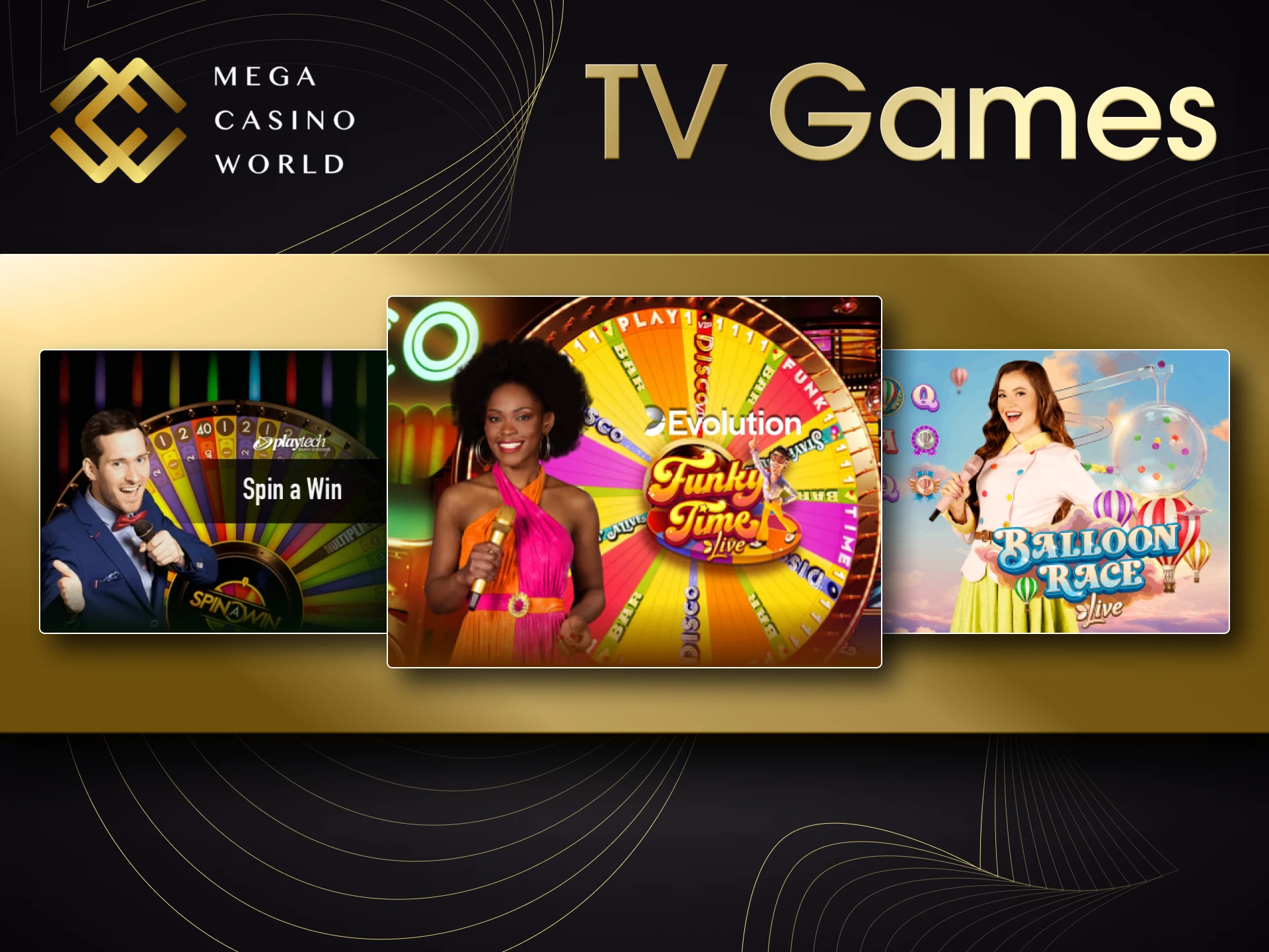 Try engaging TV live show format games at MCW.