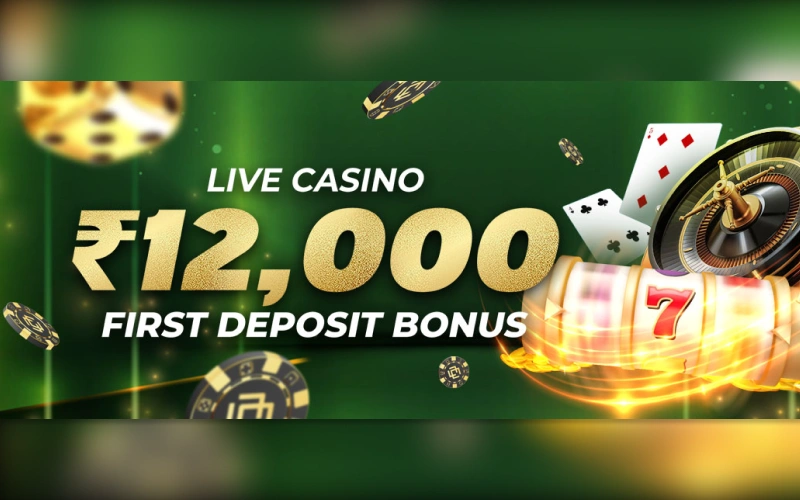 Extra 12,000 INR bonus for the live casino section at MCW.