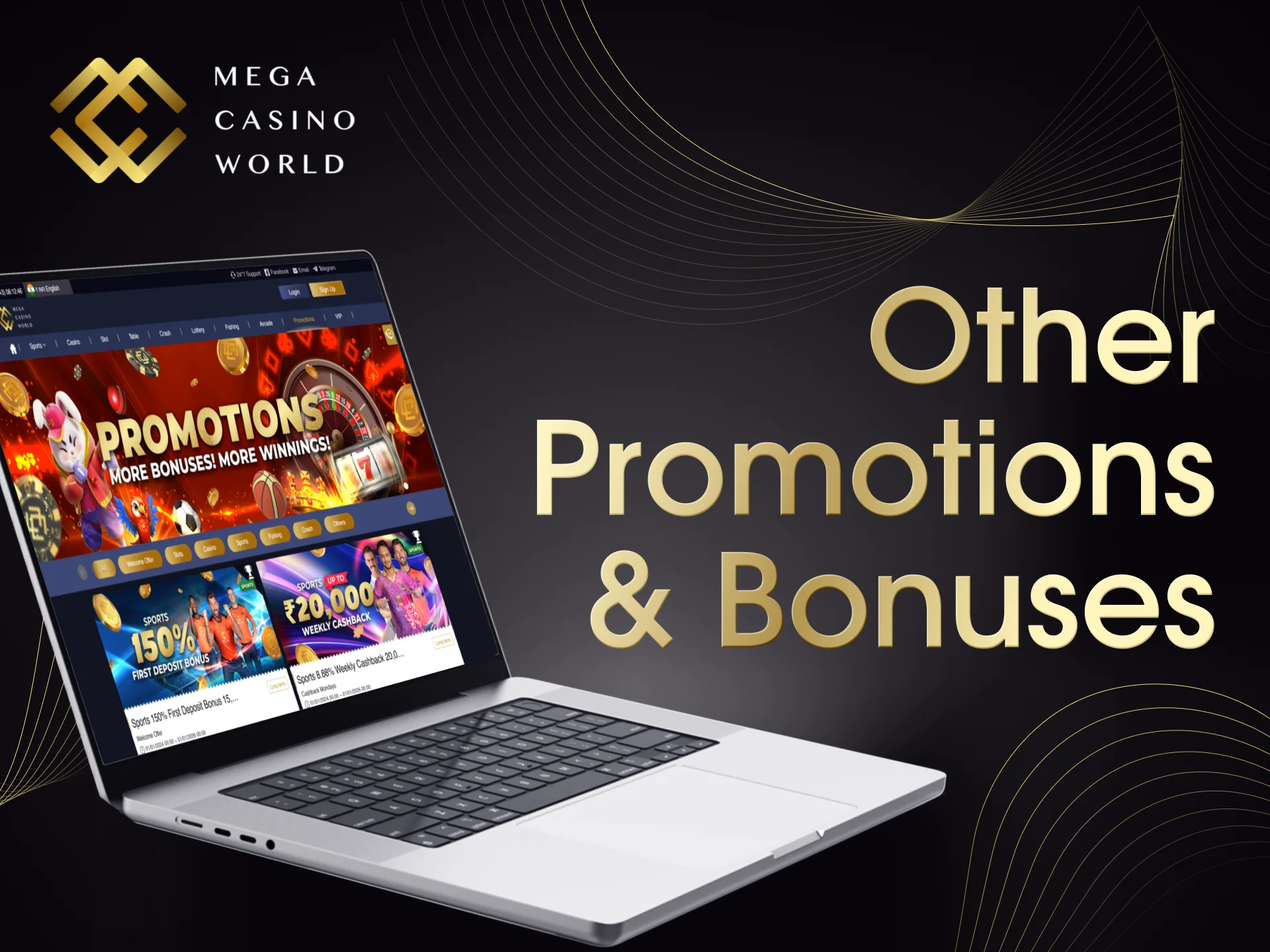 MCW offers a diverse selection of bonuses for customers.