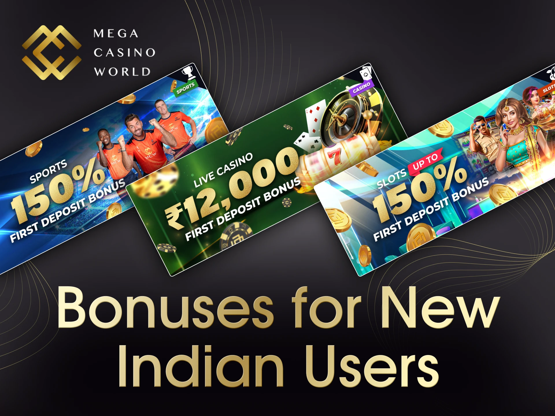 MCW offers welcome bonuses to new Indian users.