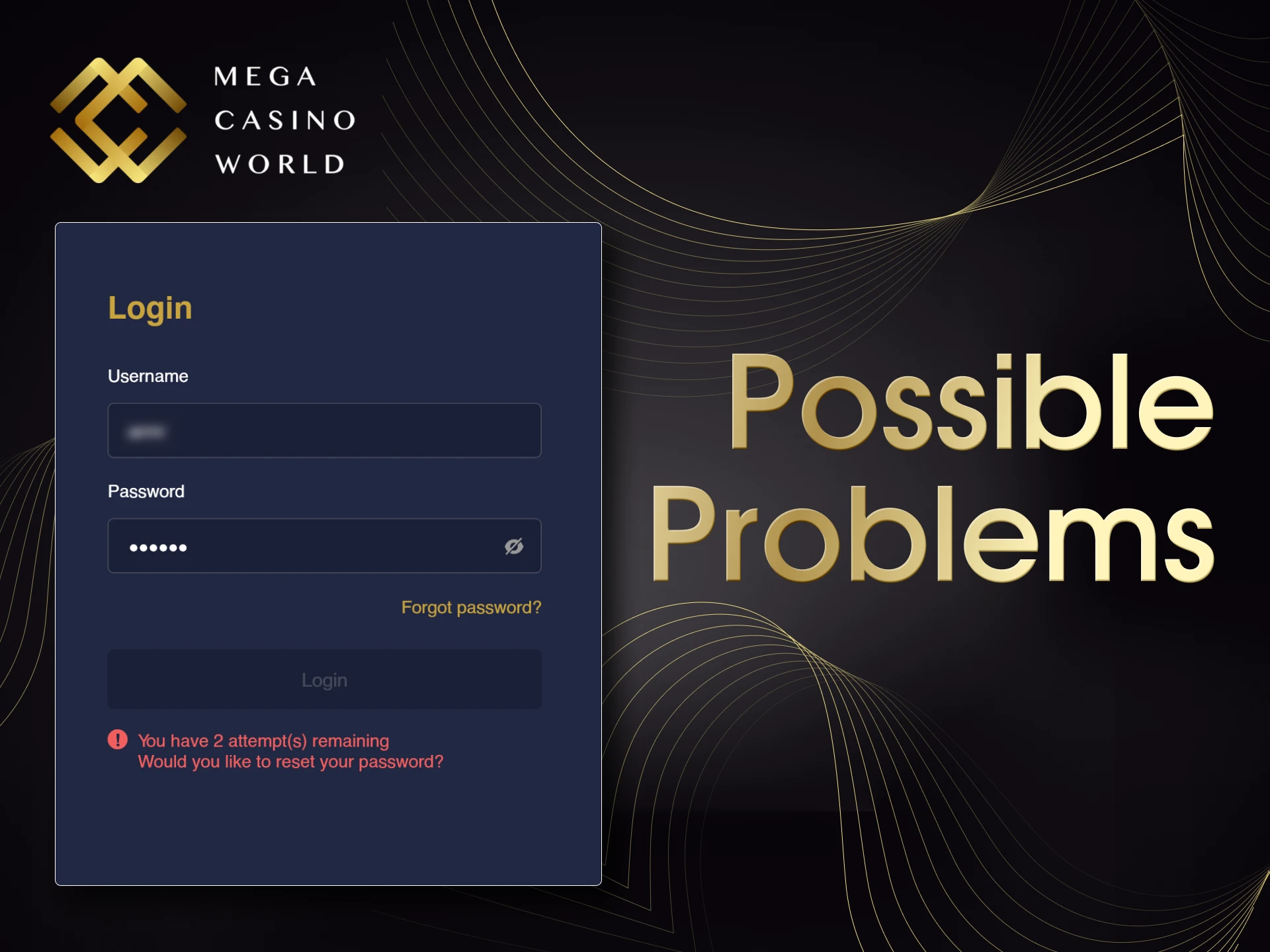 Review the solutions for common issues with MCW logins.